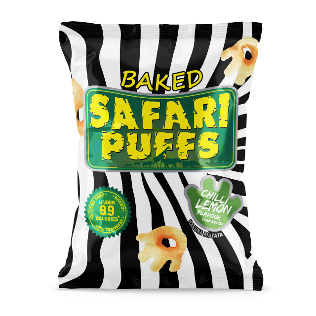 Tropical Heat Safari Puff Chili Lemon 100G